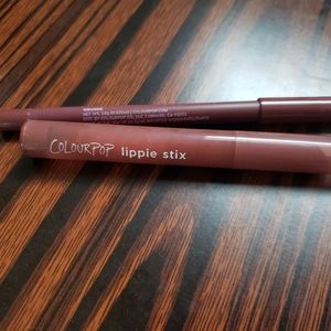 Colourpop Bundle Lip Liner and Lippie Stix in Grunge